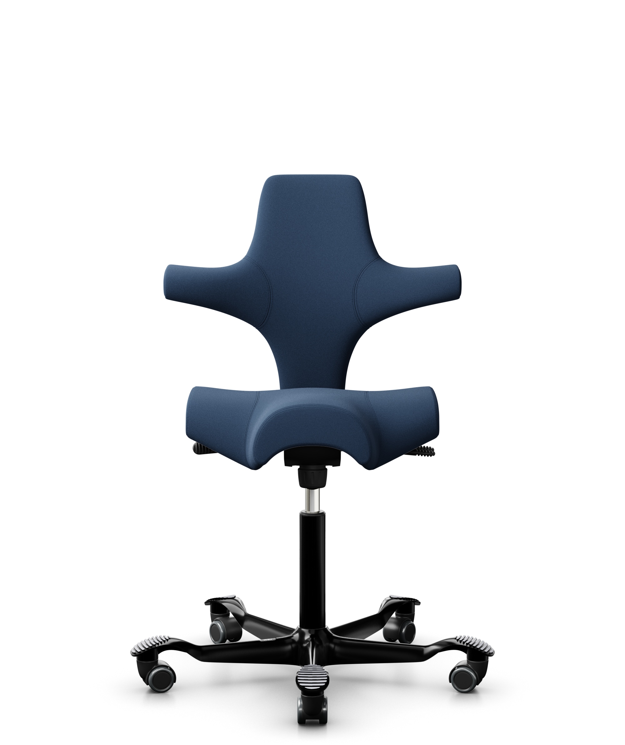 HAG Capisco 8106 Stoff Xtreme Dunkelblau Gestell Schwarz