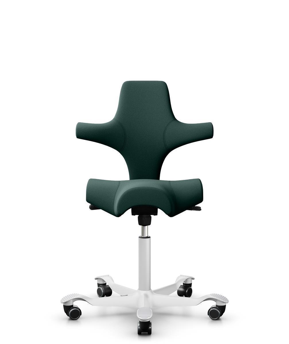 HAG Capisco 8106 Stoff Xtreme Dunkeltürkis Gestell Weiss