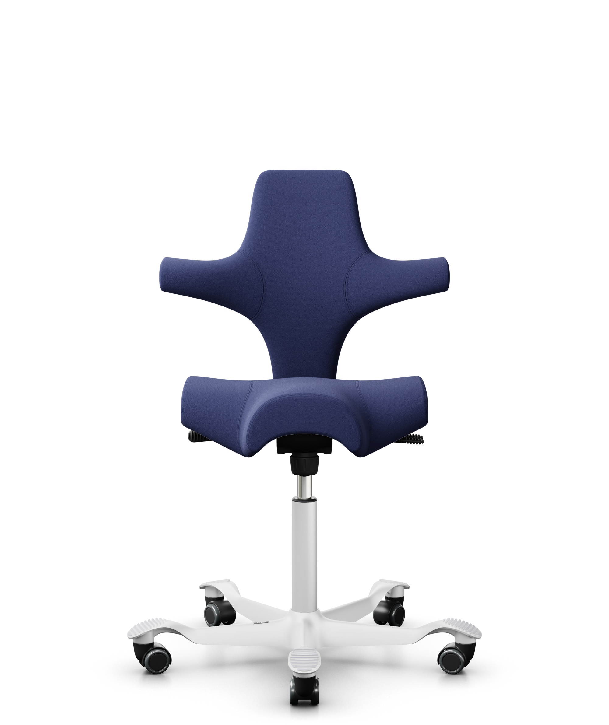 HAG Capisco 8106 Stoff Xtreme Blau Gestell Weiss