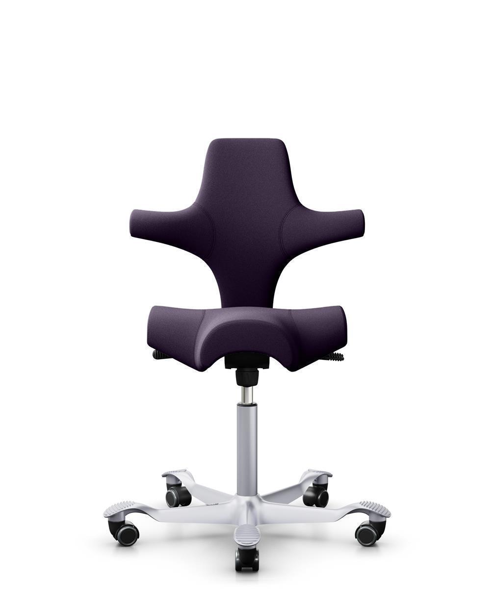 HAG Capisco 8106 Stoff Xtreme Lila Gestell Silber
